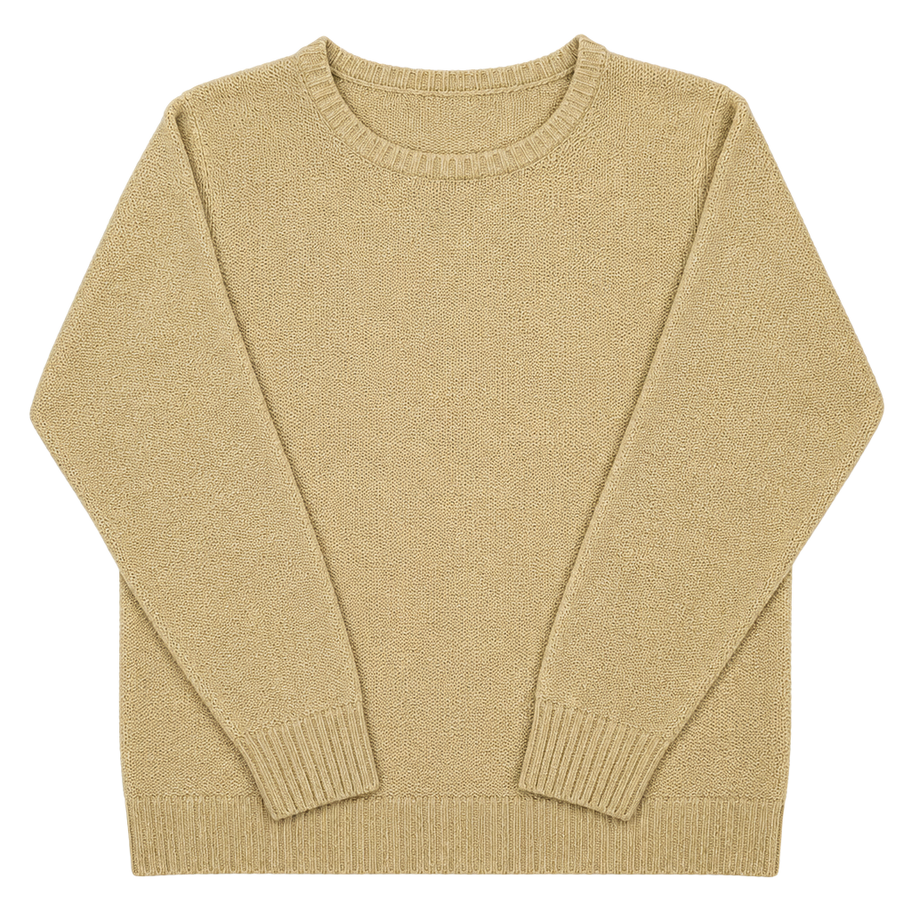 L.L.Bean Women’s XL Cream Cotton Textured Knit Pullover Sweater Cottagecore 1
