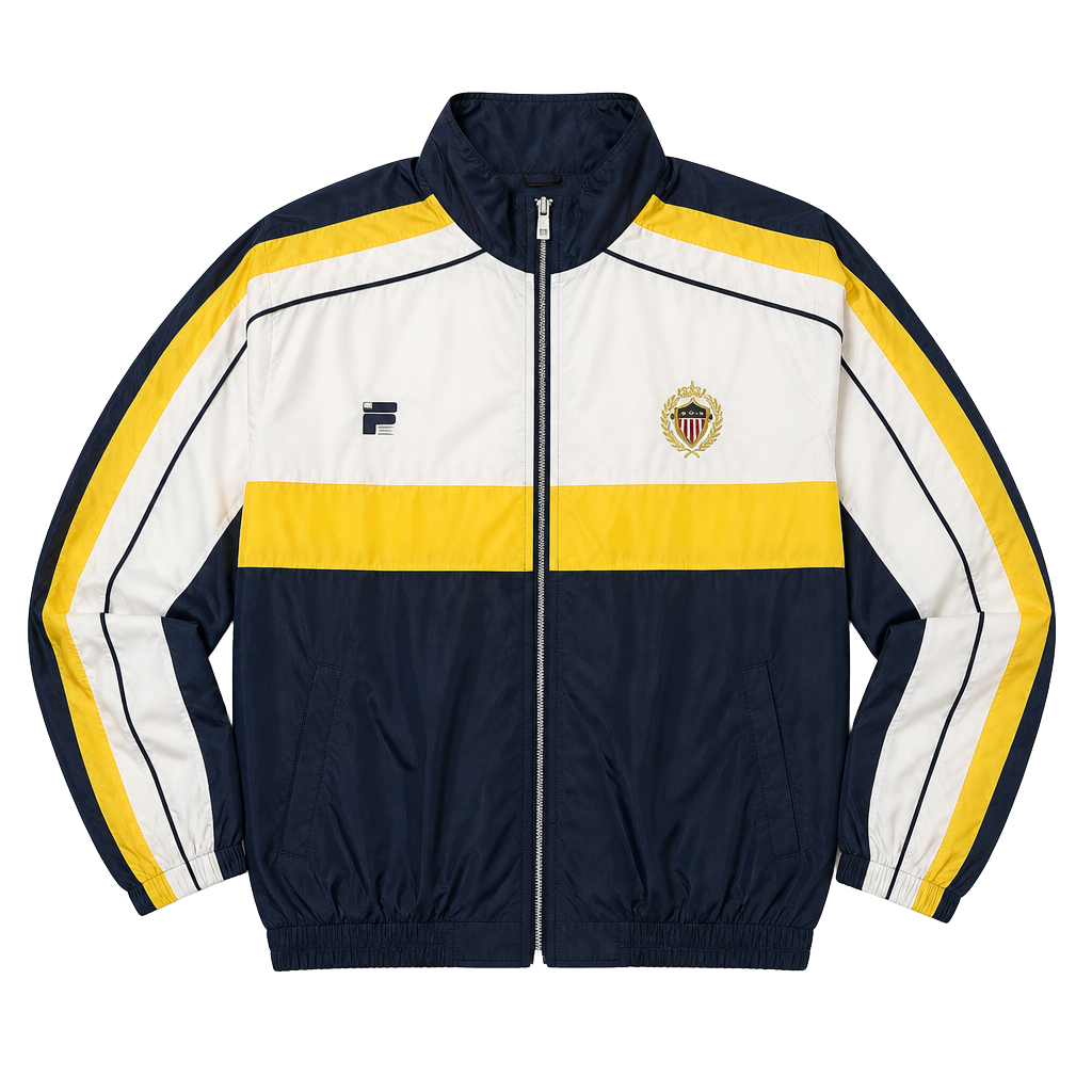 Vintage Offen Sport USA Olympics Style Track Jacket Full Zip Mens Large 90s y2k 1