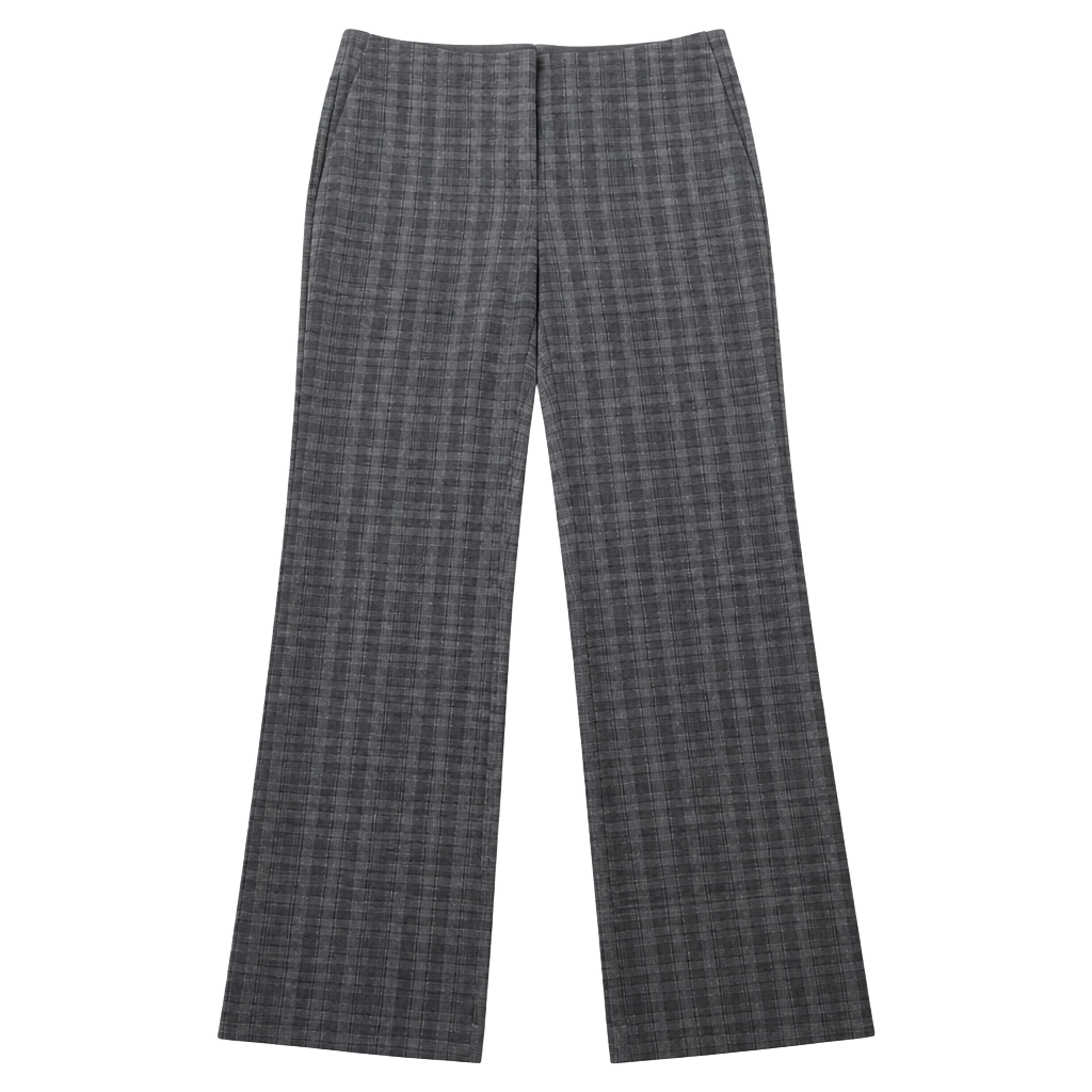 Gloria Vanderbilt Women's Straight Leg Plaid Pants Size 6 1