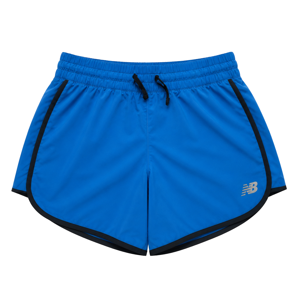 New Balance Women's Performance NB Dry Athletic Running Shorts in Blue small 1