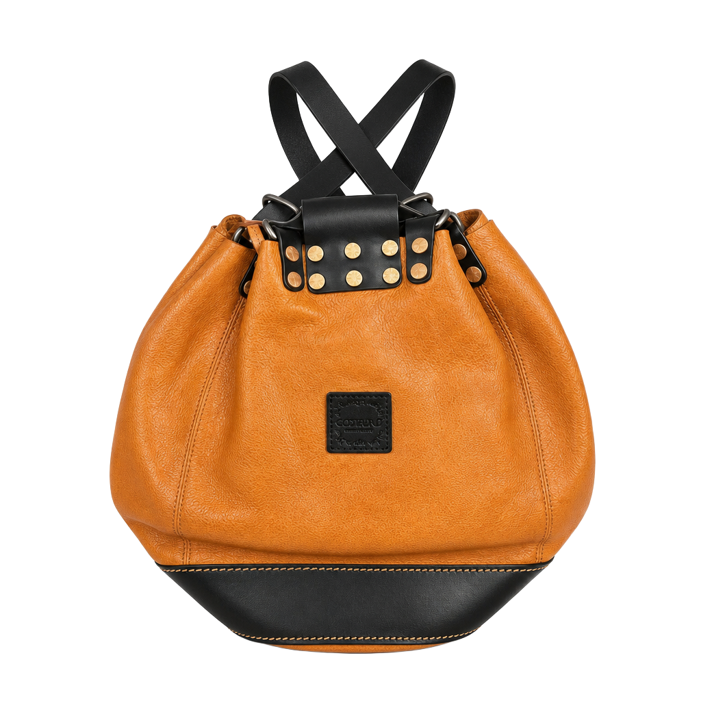 Old Trend Canna Genuine Leather Bucket Backpack 1