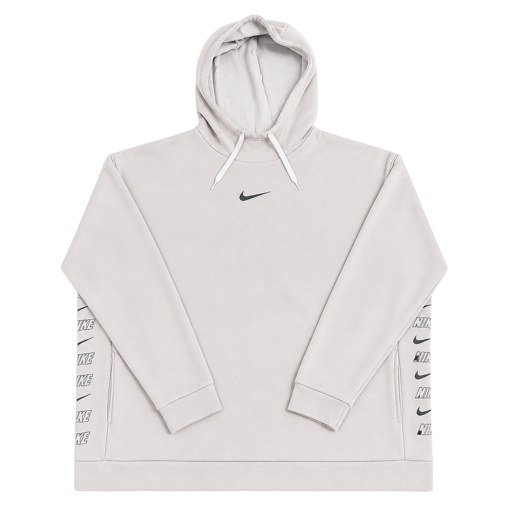 Nike Men's Center Swoosh Hoodie with Logo Side Tape Details 1