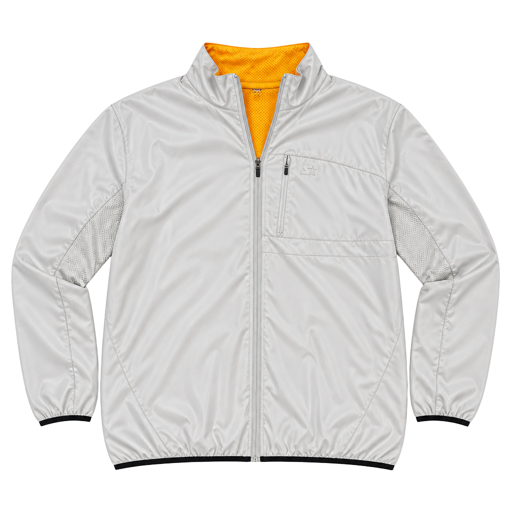 Starter Men's Full Zip Lightweight Windbreaker Jacket Size 2XL 1