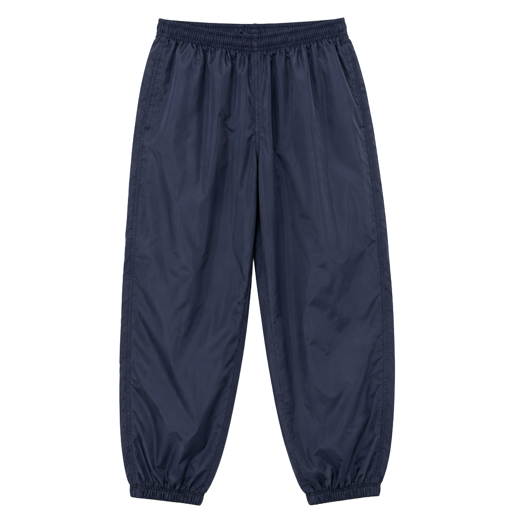 Vintage Nike Mens Track Pants Navy Clima Fit Elastic Waist Sz Medium 1