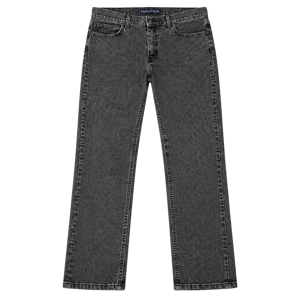 Nautica Slim Fit Stretch Jeans 34W x 32L Black Denim 1