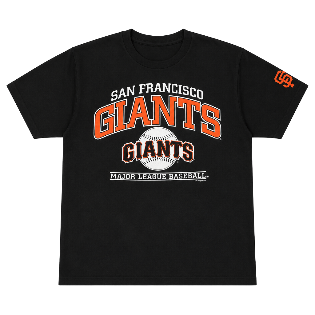 Lee Sport San Francisco Giants T-Shirt Size XL Vintage MLB Black 1