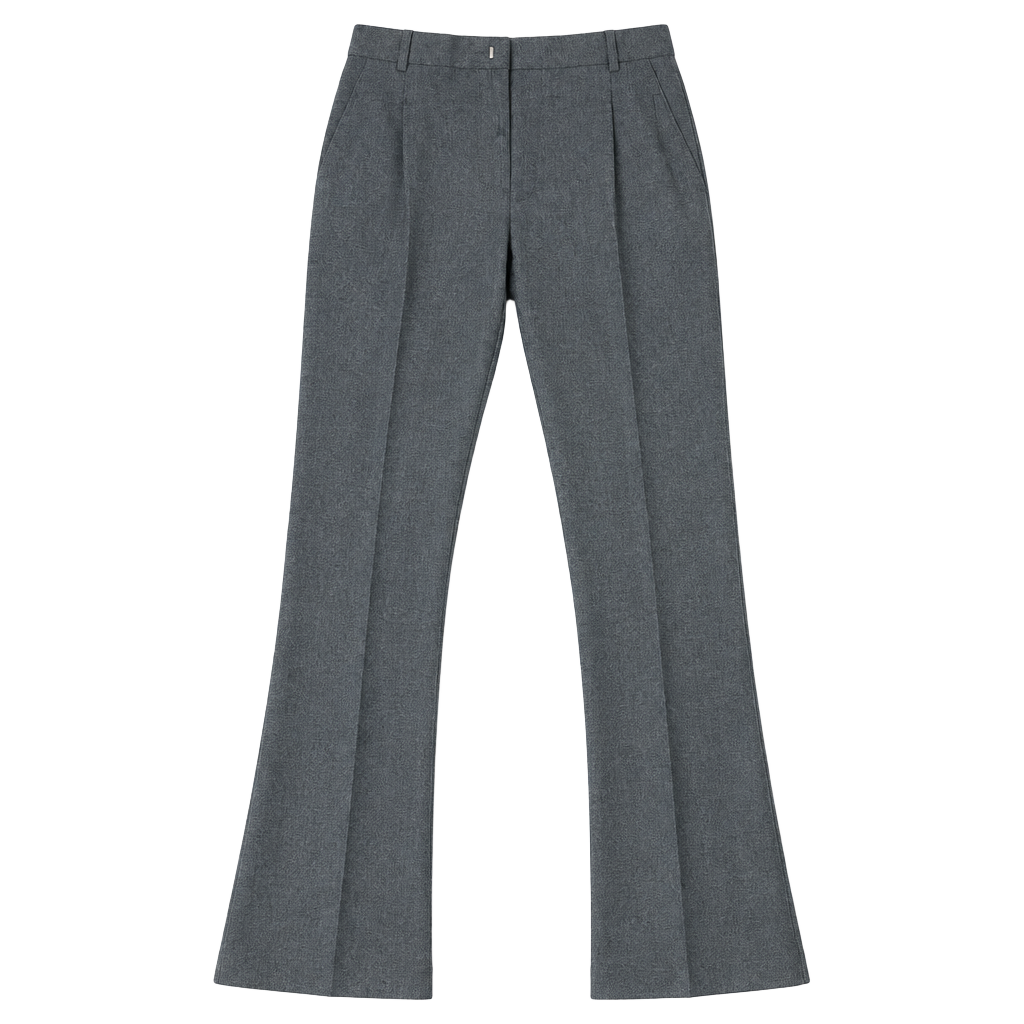Donna Karan Signature Wool Dress Pants Size 32 Grey 1