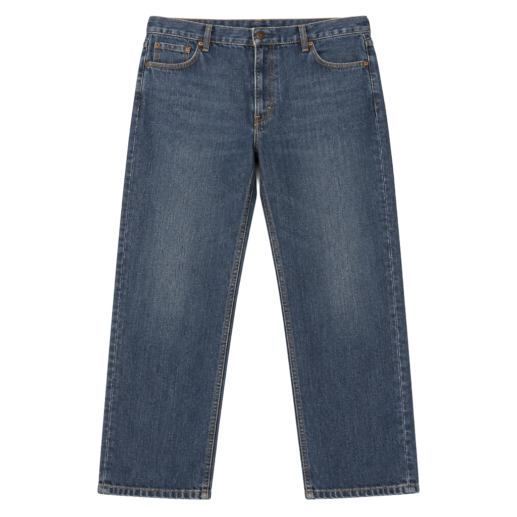 Levis 550 Relaxed Fit Jeans Size 48L32 Dark Wash Denim 1