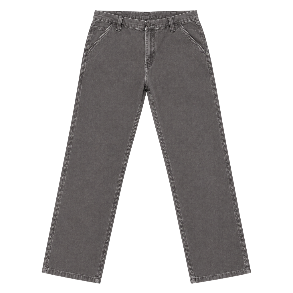 Carhartt Work Pants Size 38x34 Gray Cargo Utility 1