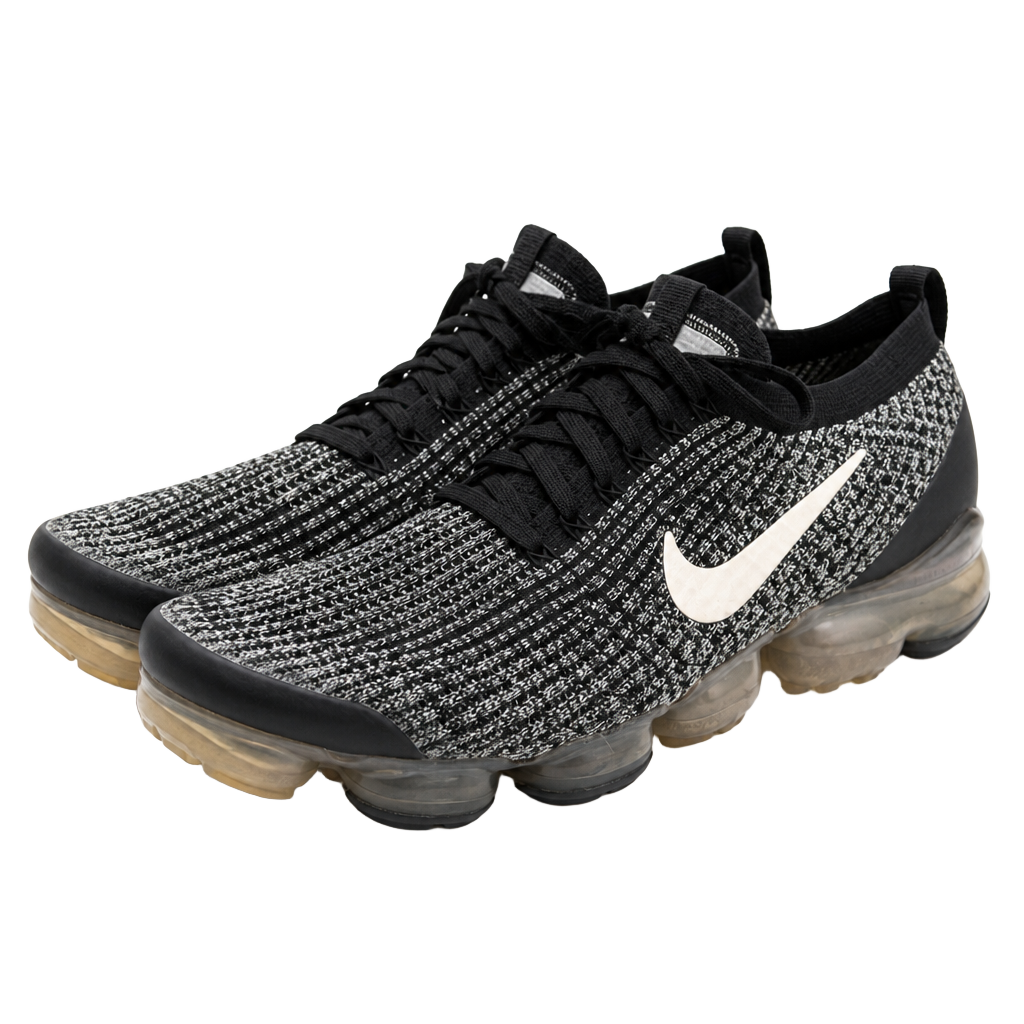 Nike Air VaporMax Flyknit 3 Oreo Black White Grey Men's Size 11 AJ6900-002 1