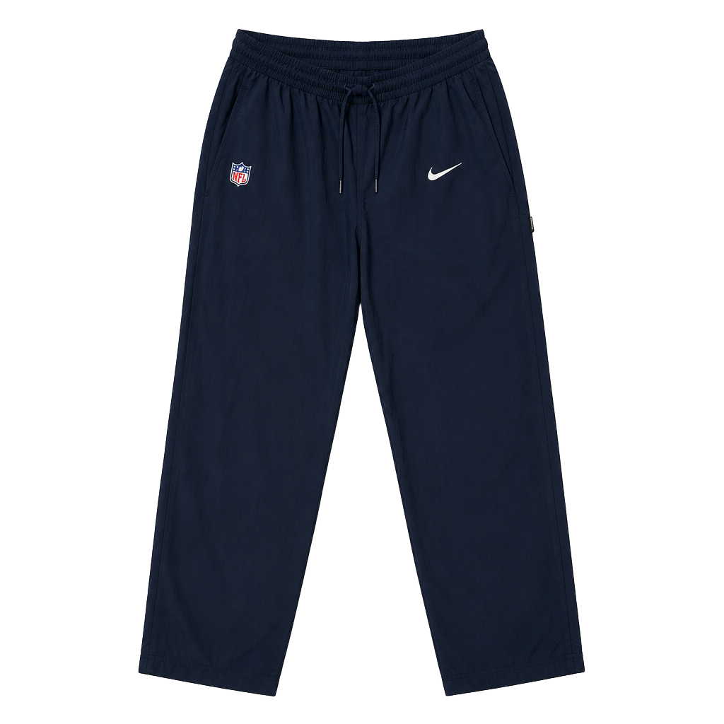 Nike NFL Onfield Apparel Dri-FIT Navy Blue Warmup Track Pants Size XL 1
