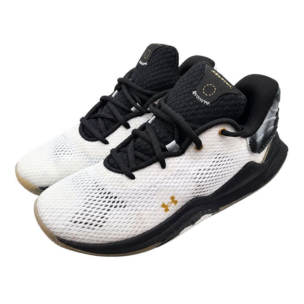 UA Spawn 4 Basketball Shoes Sneakers M 8.5 W 10 1