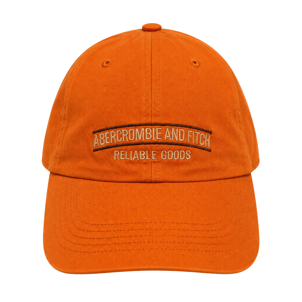 Abercrombie & Fitch Baseball Cap Size M Orange Reliable Goods 1