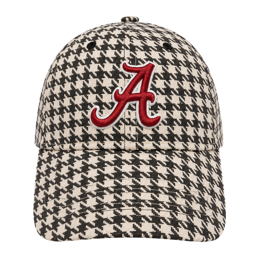 Nike Alabama Crimson Tide Houndstooth Hat One Size Adjustable Strapback 1