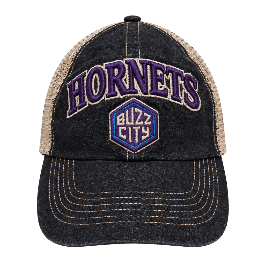 '47 Charlotte Hornets Trucker Hat OSFA Buzz City Snapback NBA 1