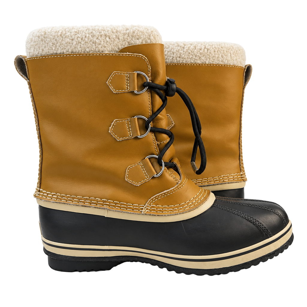 Sorel Winter Boots Tan Black Waterproof Snow Boot 1