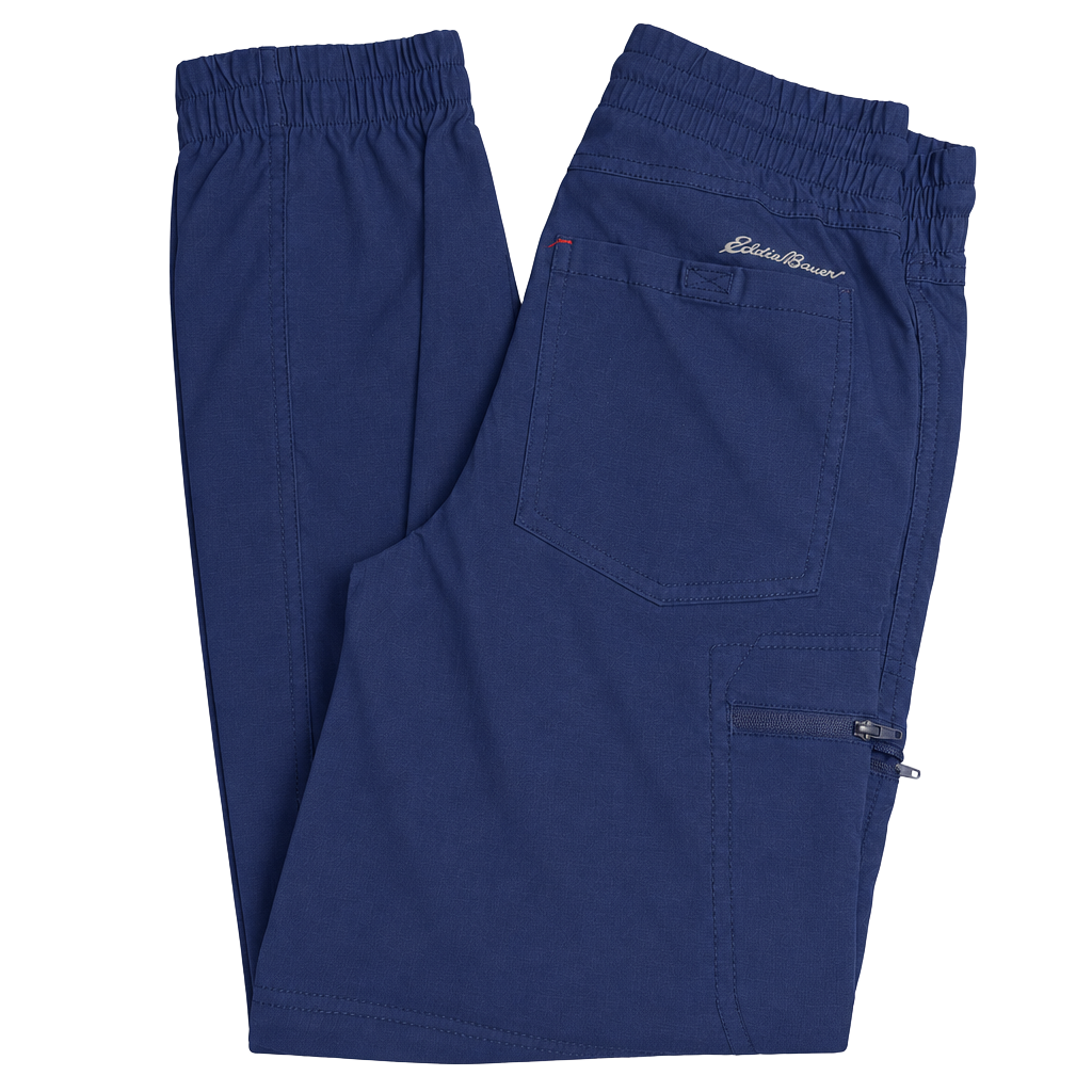 Eddie Bauer Kids Boys Ranger Zip-Off Jogger Pants Navy Blue 1