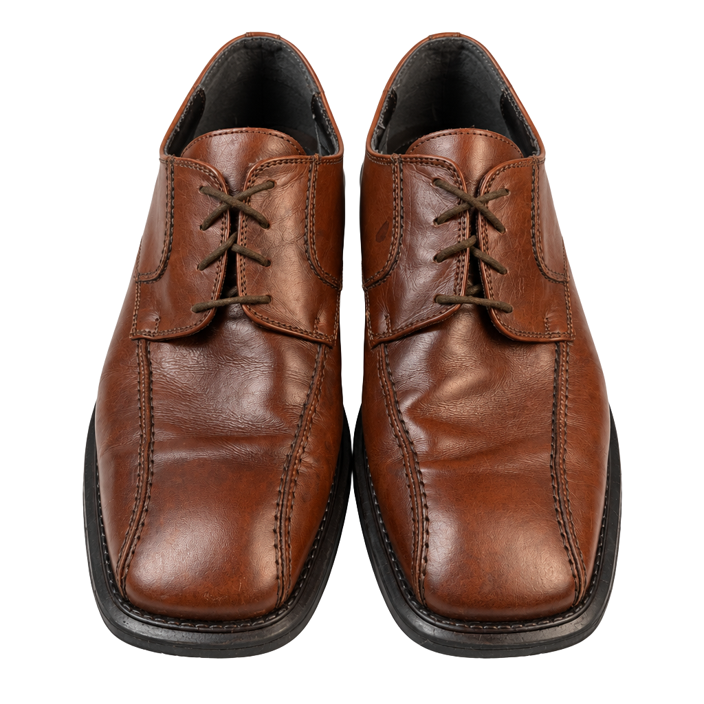 Skechers Maestro-Mozart Leather Shoes Brown Leather Dress Shoes 1