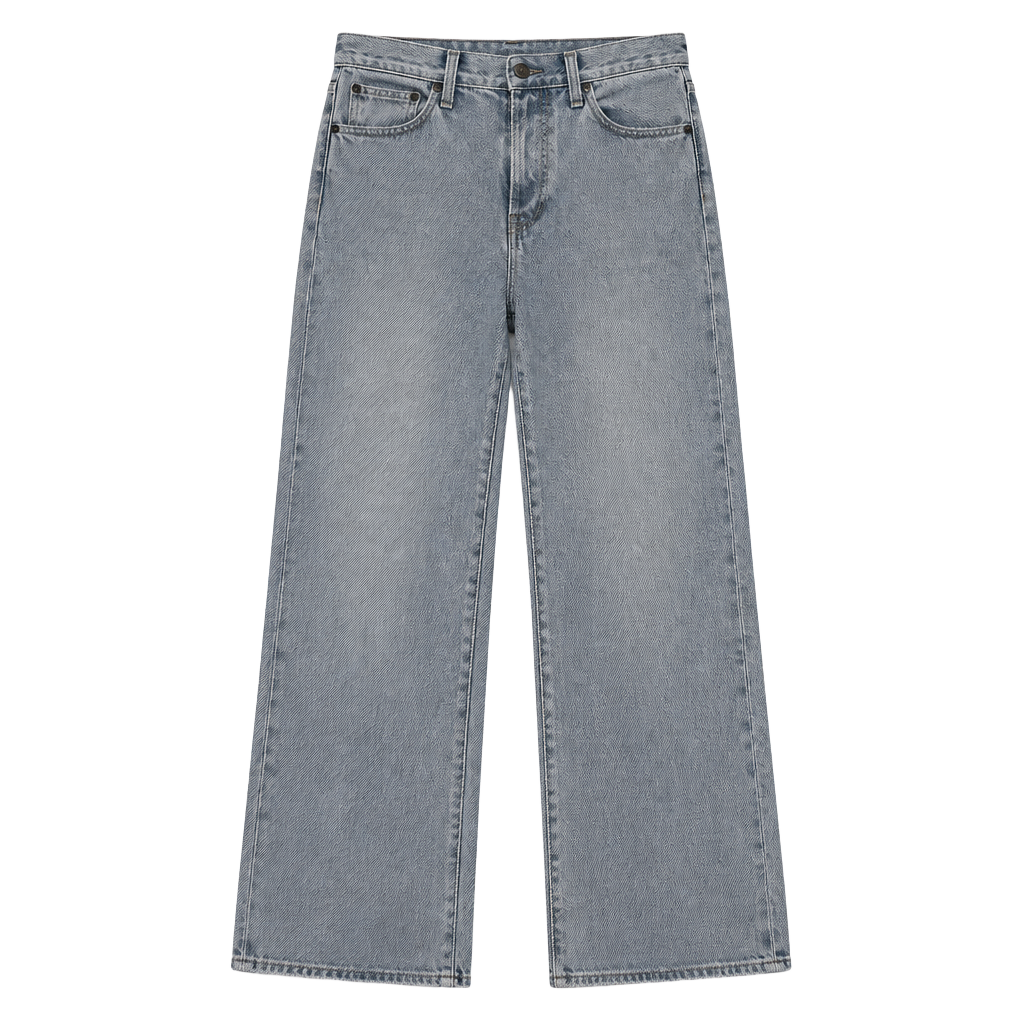 Denim Forum The Farrah High Rise Wide Leg Size 25 1