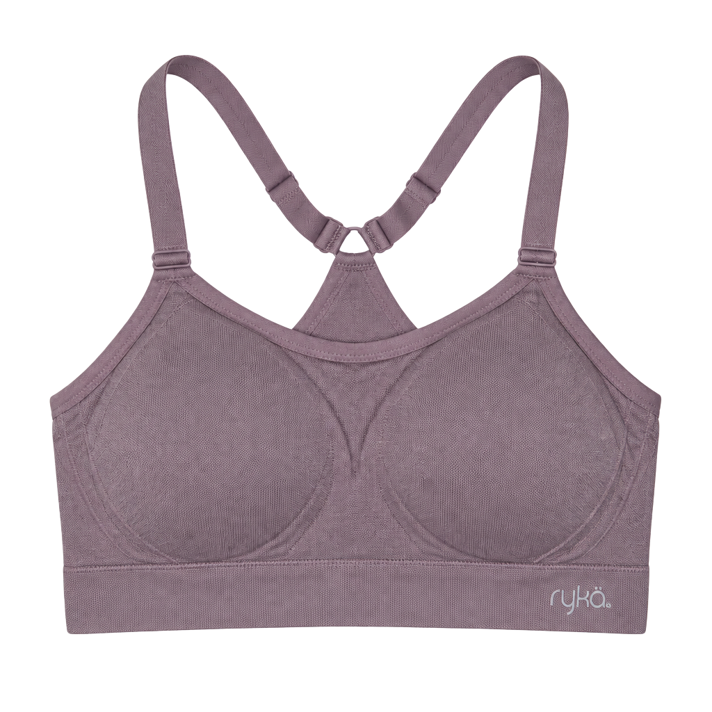 Ryka Seamless Sports Bra Purple 1