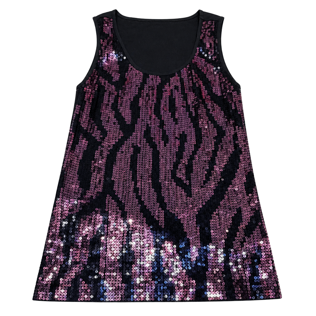 MICHAEL Michael Kors Sequin Animal Print Tank Top 1