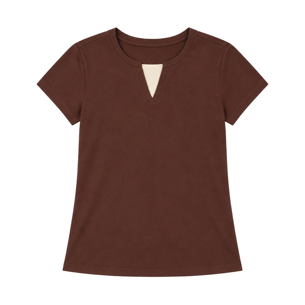 Relativity Sandwash Notch Top (Women) Petite L 1