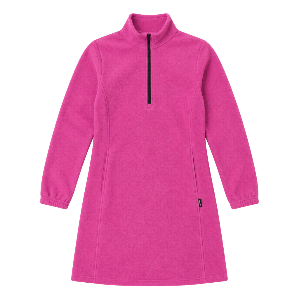 Baleaf Women's 1/4 Zip Fleece Tunic Pullover Pink Size 2XL 1
