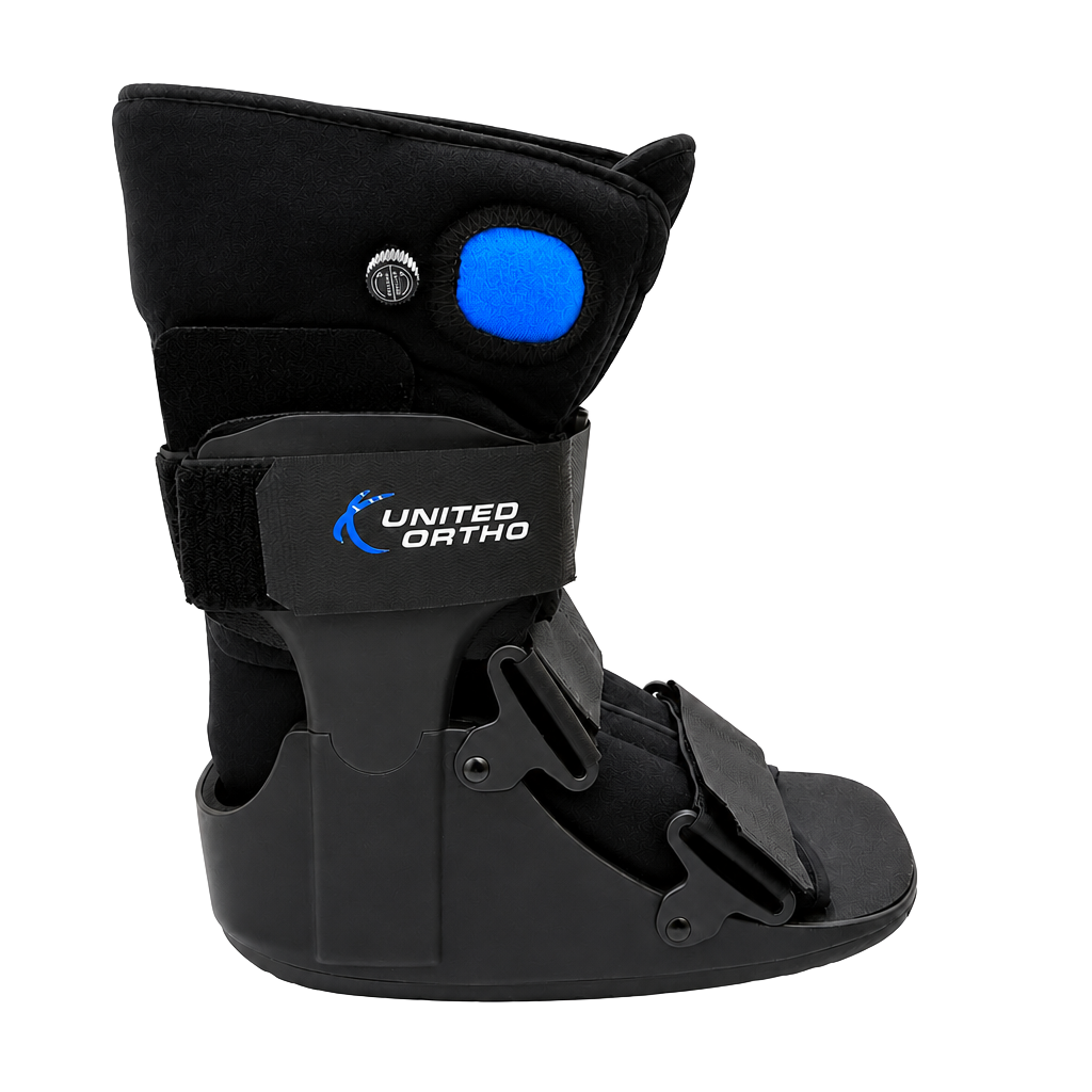 United Ortho USA14115 Short Air Cam Walker Fracture Boot, Black 1