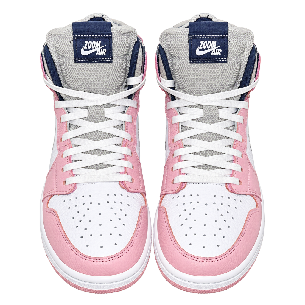 Nike Air Jordan 1 High Zoom CMFT Pink Orange Sneakers 1