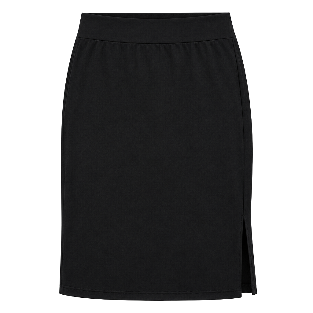 Nine West Skirt Size XXL Black Midi Pencil 1