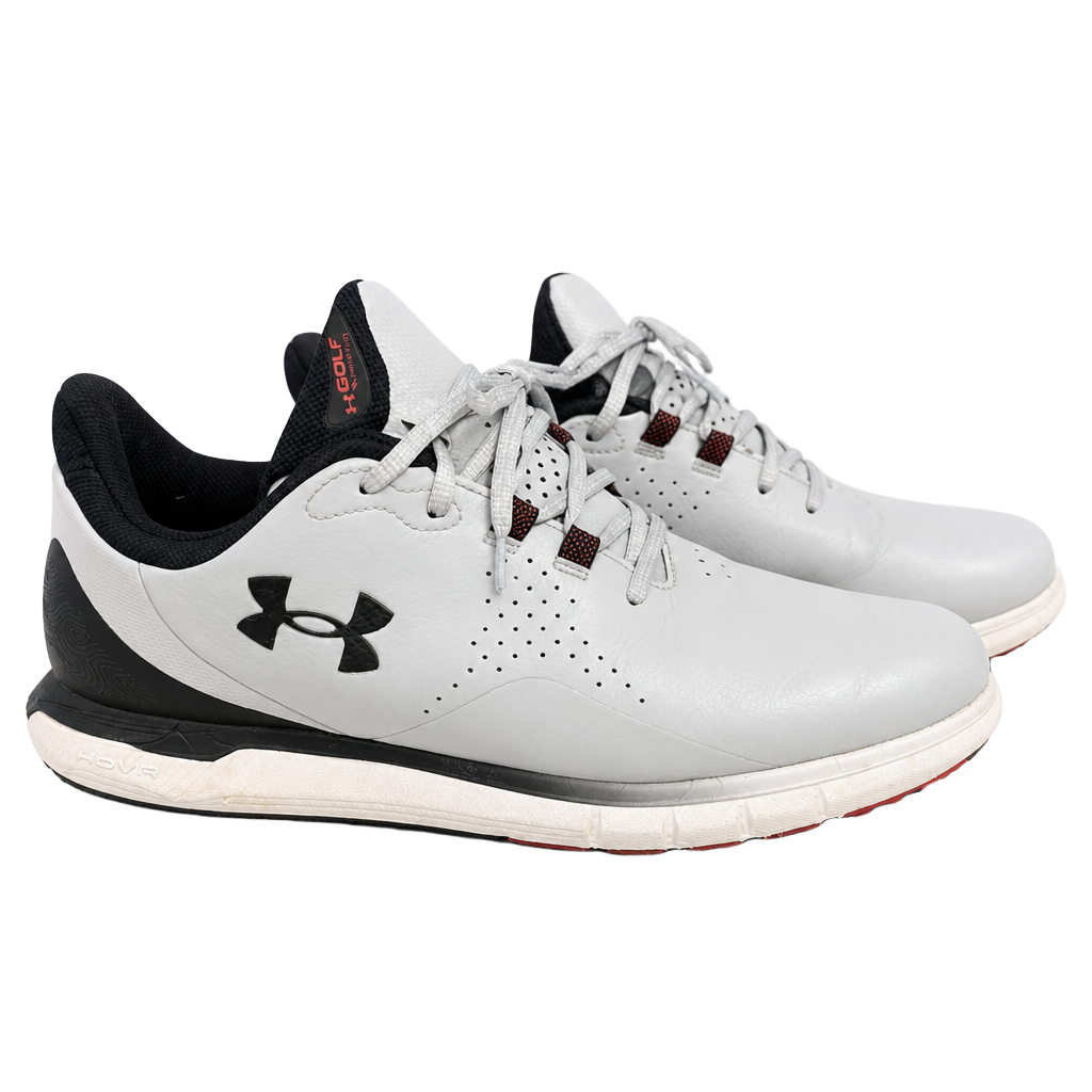 Under Armour HOVR Drive Fade Golf Shoes Size 9 Gray Black 1
