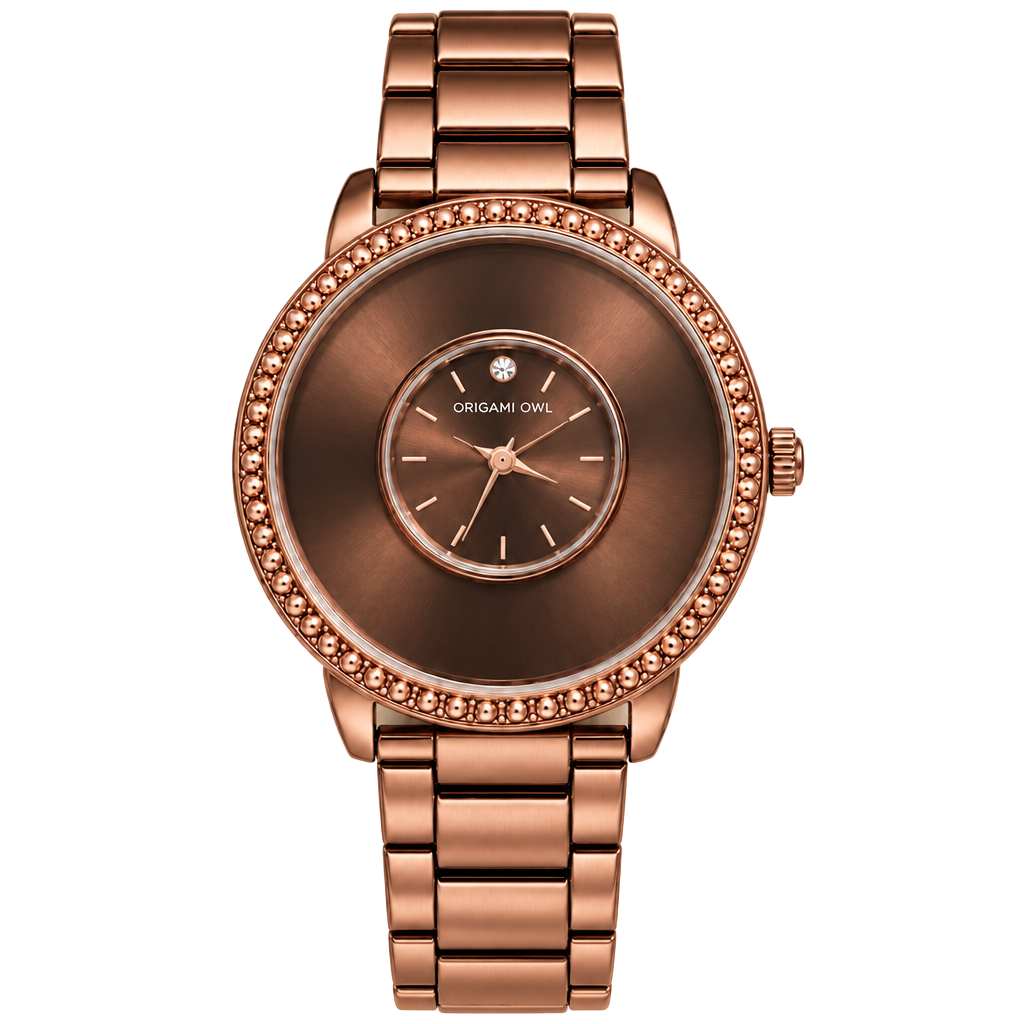 Origami Owl Chocolate Living Locket Watch 1