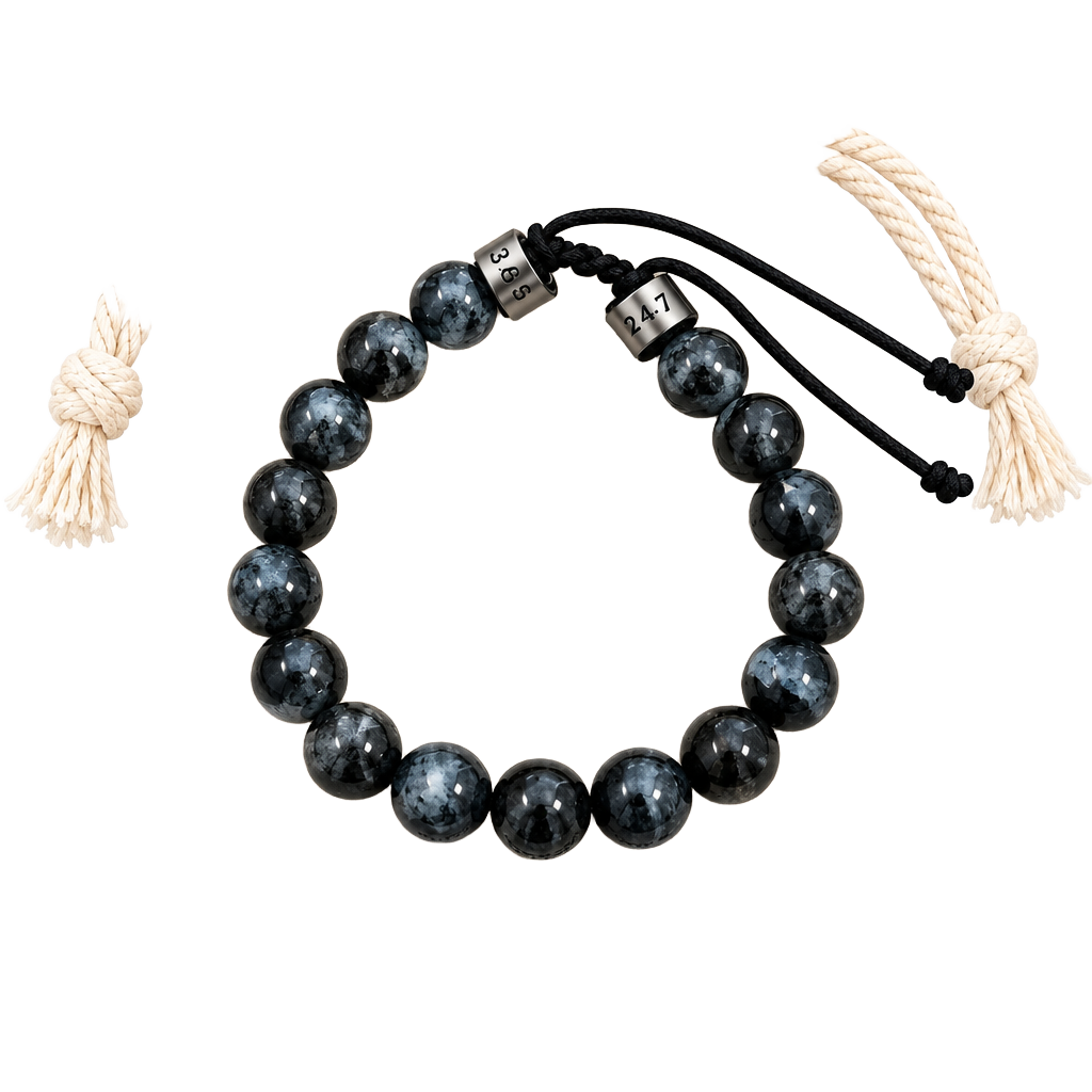 Origami Owl 24-7-365 Beaded Stone Bracelet New 1