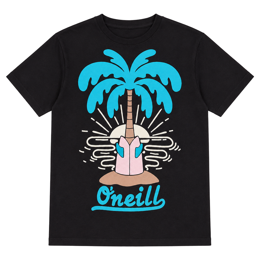 O'Neill Standard Fit Tank Top XX-Large Black Graphic 1