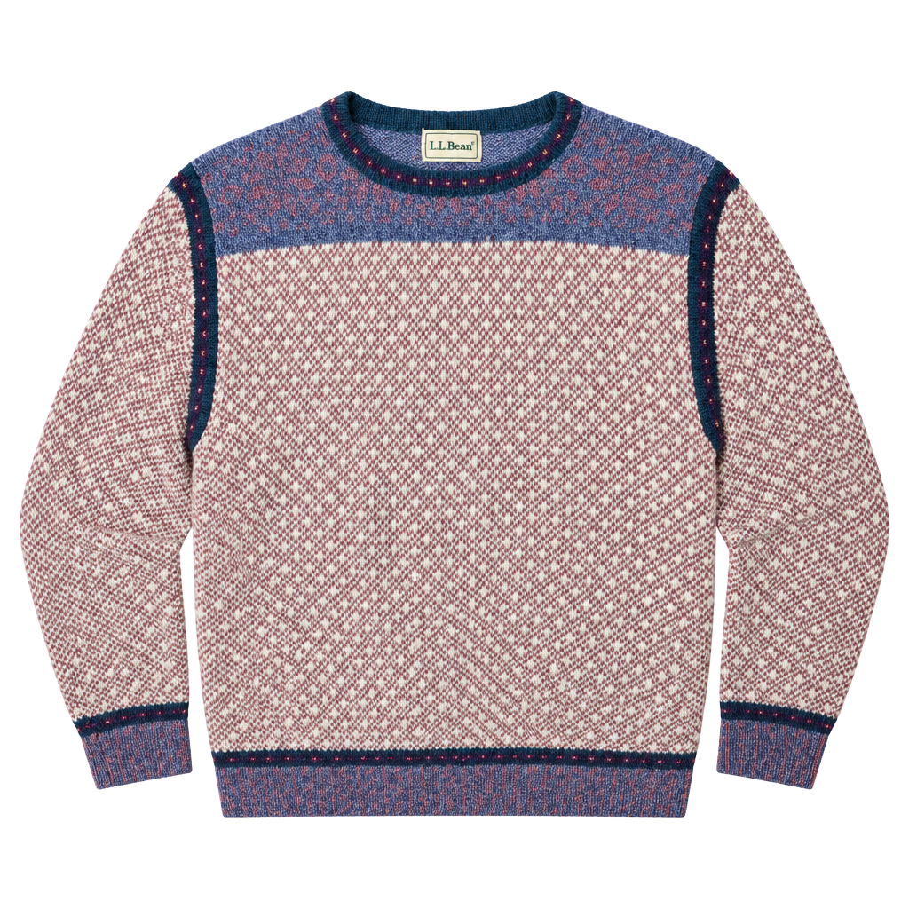L.L. Bean Fair Isle Norwegian Sweater 1