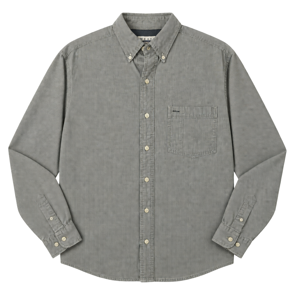 Miller Lite Embroidered Long Sleeve Button Down Shirt 1