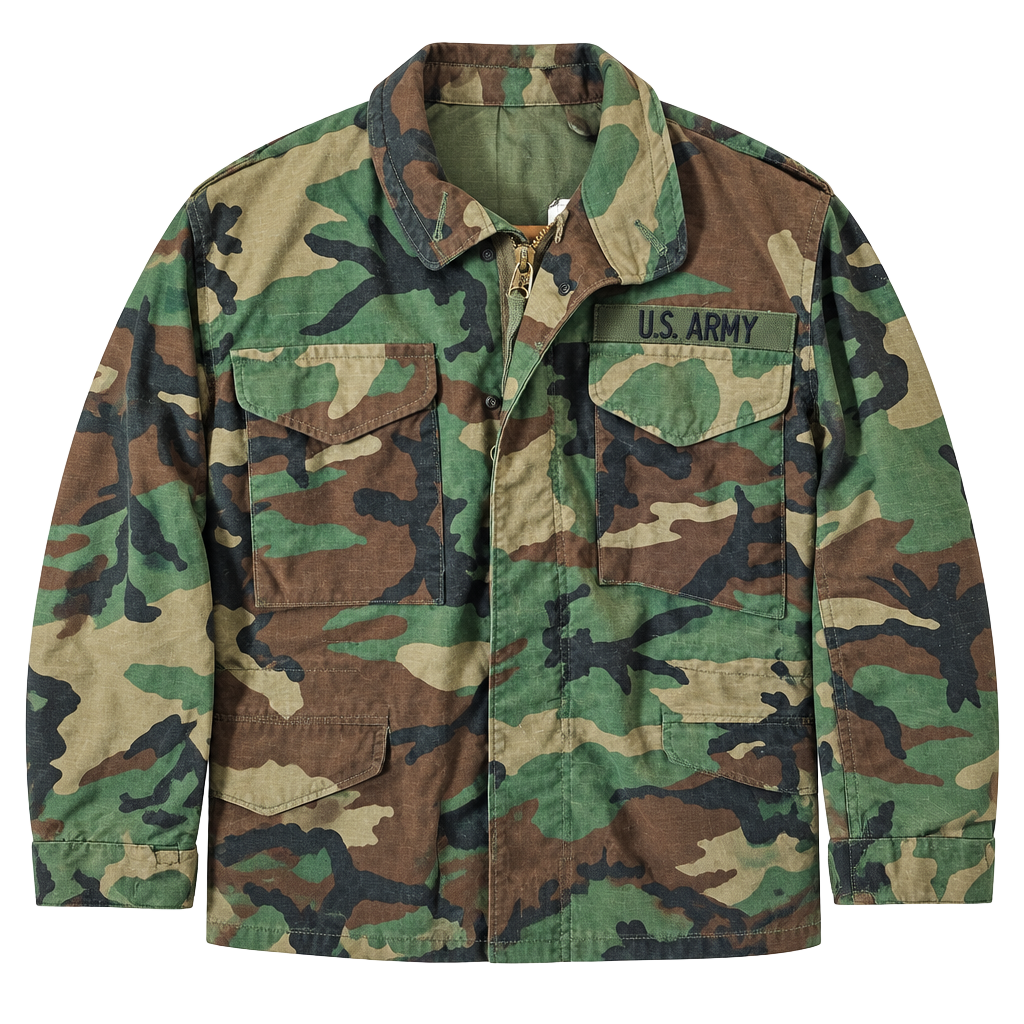US Army Camouflage Field Jacket 1