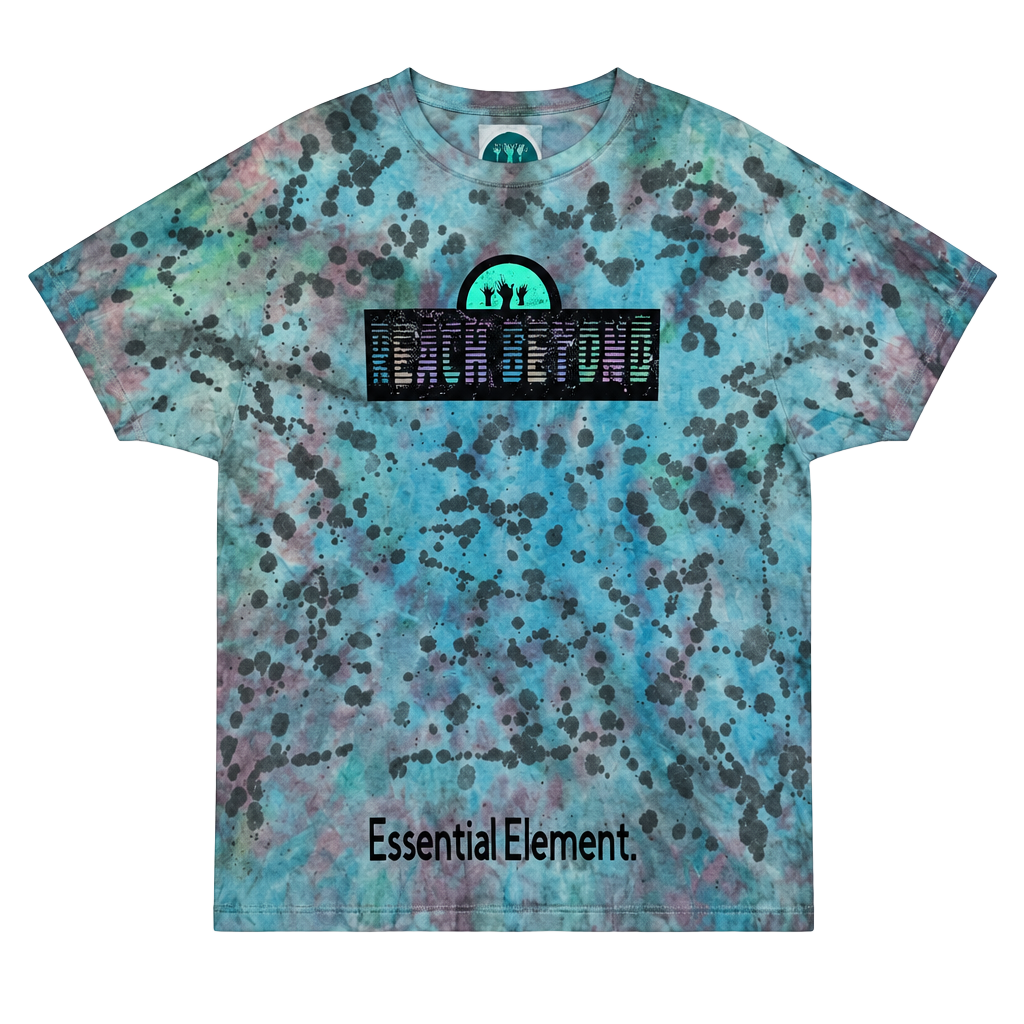 Reach Beyond Apparel Essential Element Tie Dye Graphic T-Shirt 1