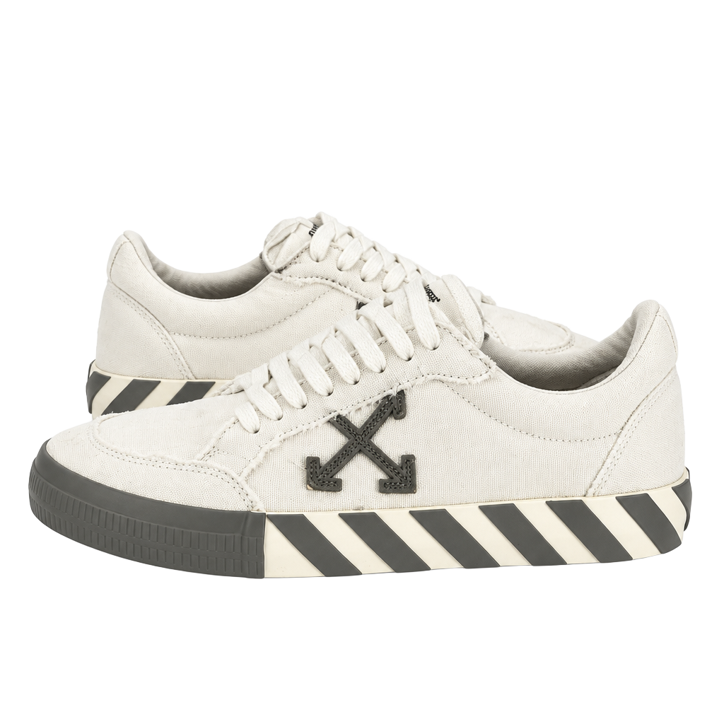 Off-White Low Vulcanized Eco Canvas Size 44 White Sneaker 1