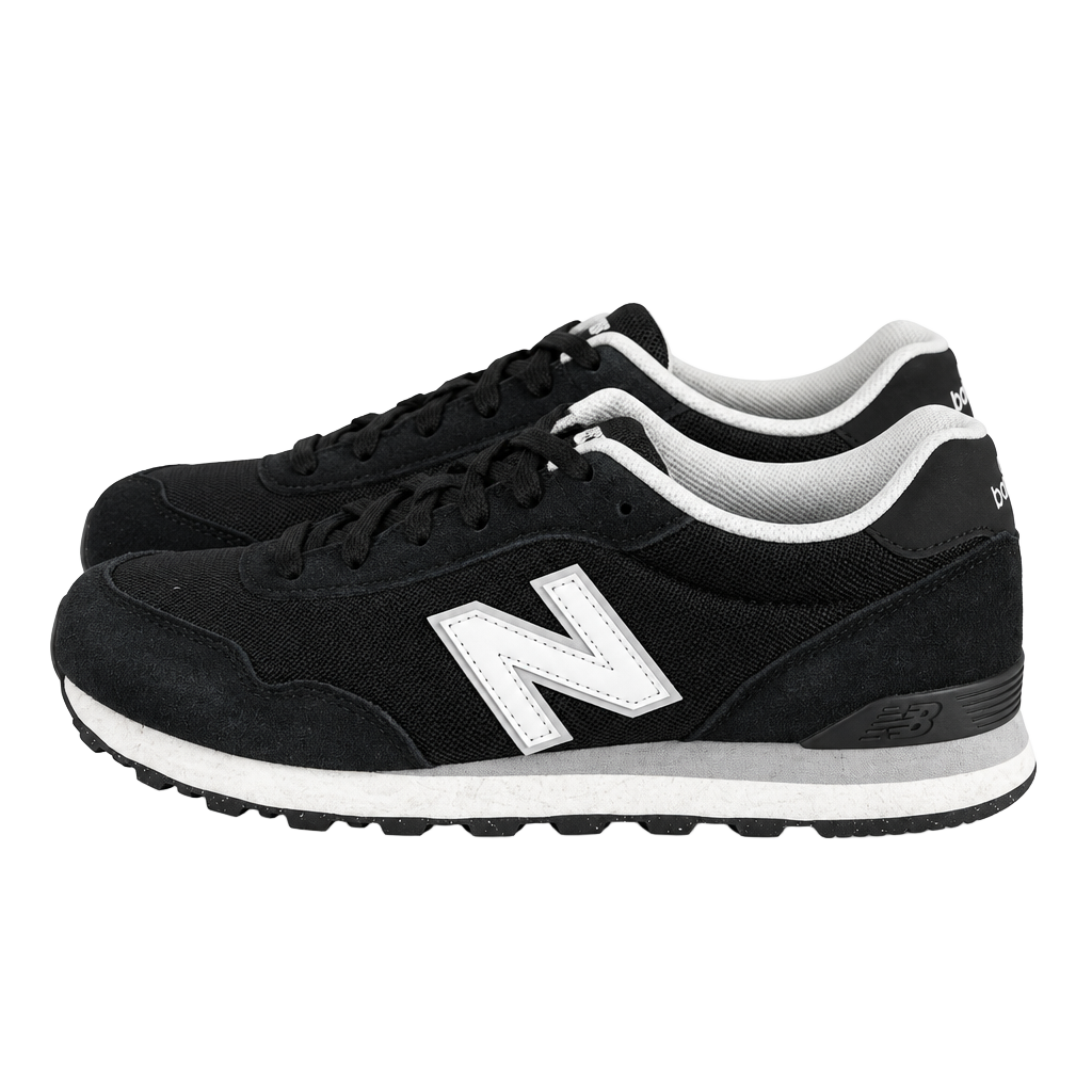 New Balance 515 Black White Sneakers 1