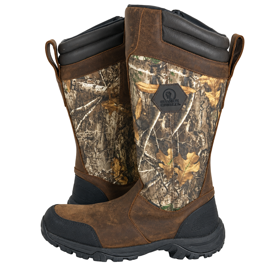 Magellan Outdoors Snake Shield Armor 3.0 Boots Brown Realtree Camo 1