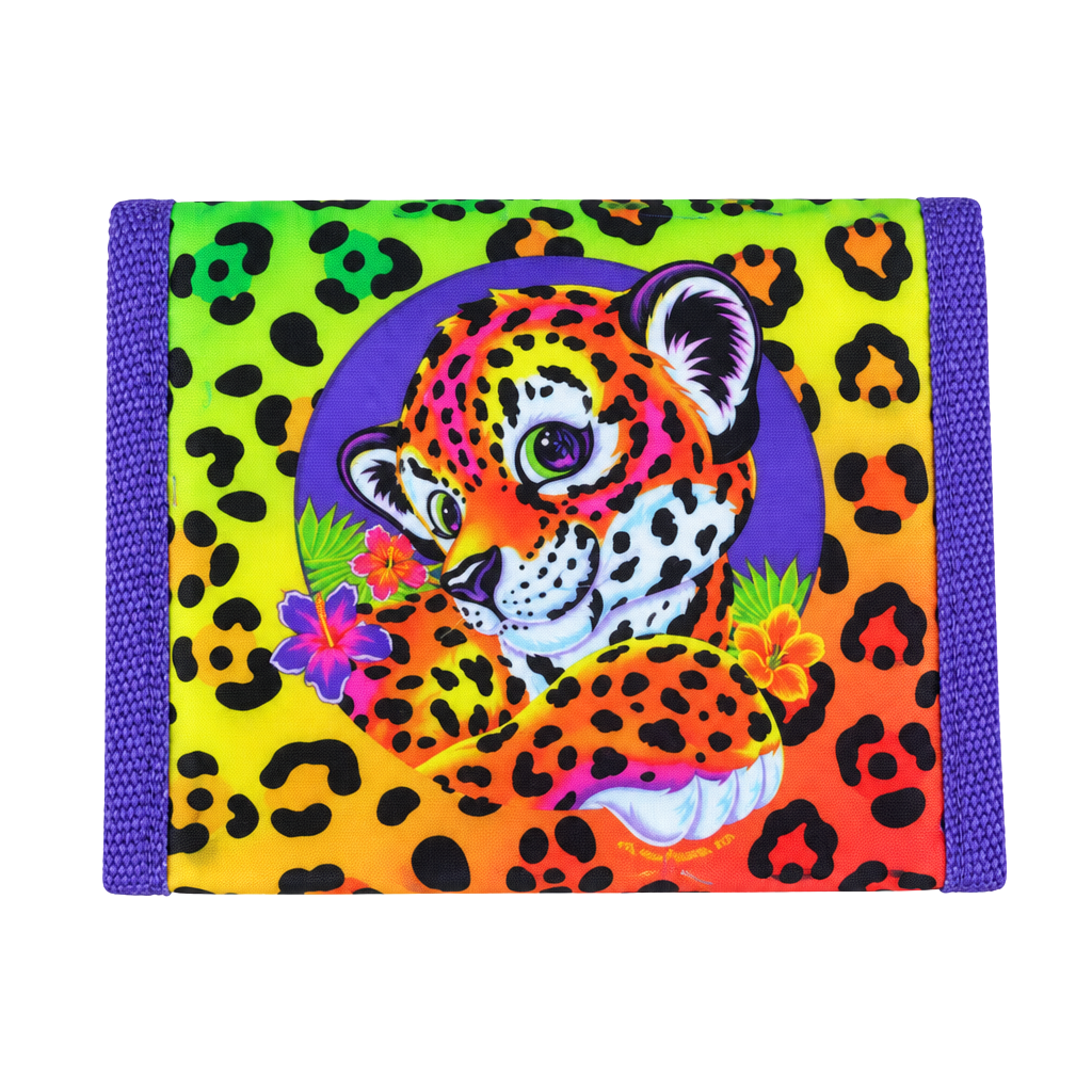 Lisa Frank Rare 90s Hunter Leopard Wallet 1