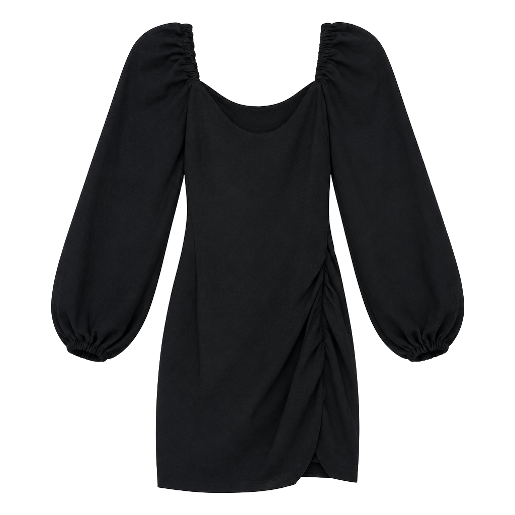 Clubbing bodycon dress with flowy sleeves| small 1