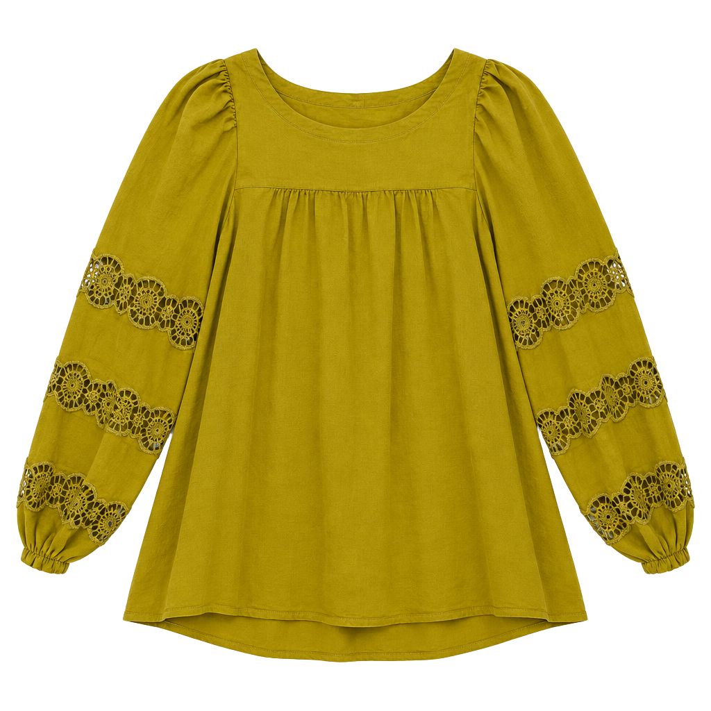 Loft| Mustard Color Blouse| Size S 1