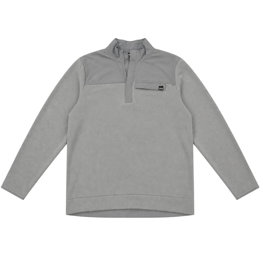 Under Armour Men's UA Storm Sweater Fleece 1/2 Zip Pullover Gray Size Medium 1