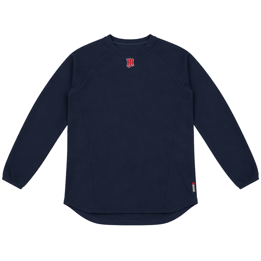 Majestic MLB Minnesota Twins Therma Base Pullover Sweatshirt 1