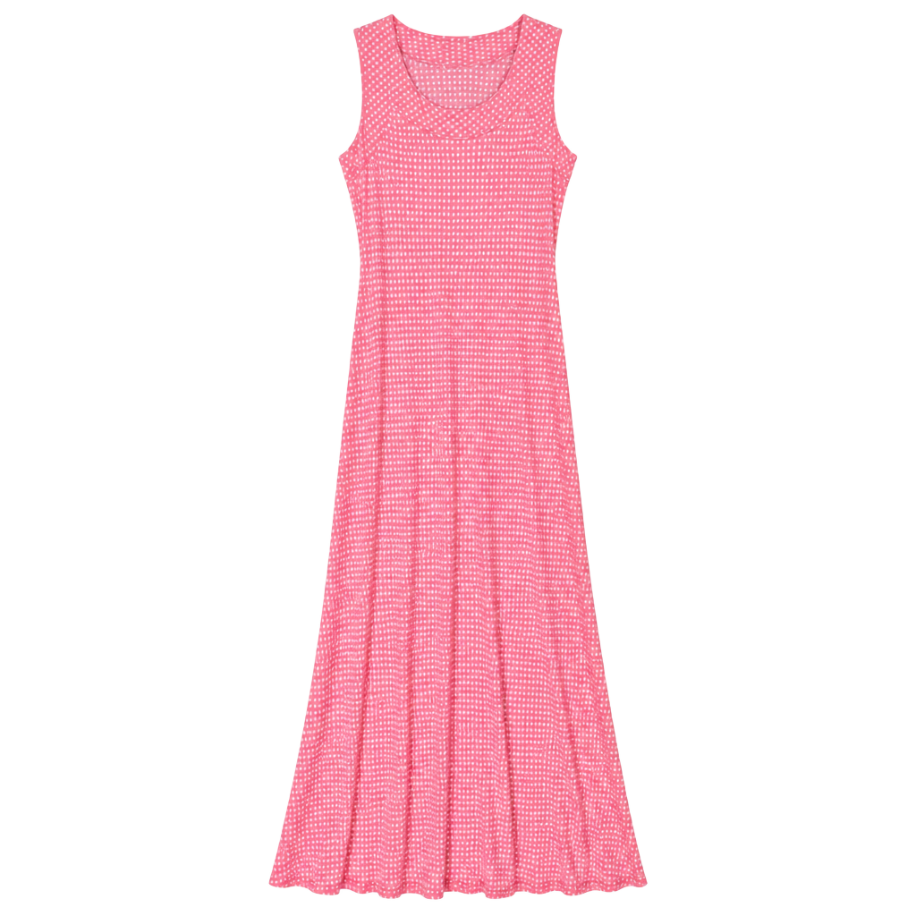 April Cornel Swiss Dot Crepe Maxi Dress 1