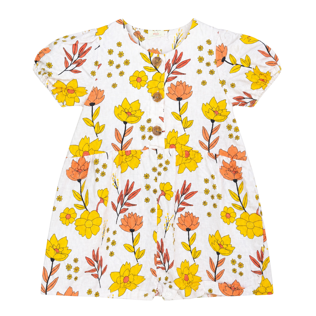 Seed Heritage Baby Floral Print Romper 12-18 Months 1
