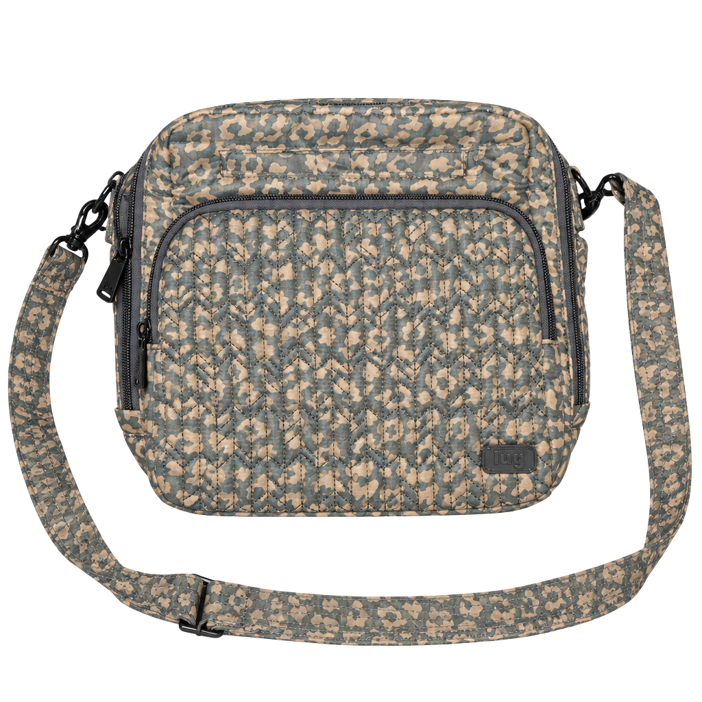 Lug Ranger 2 Crossbody Bag Leopard Gray 1