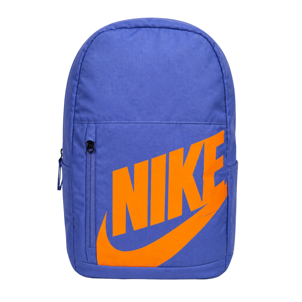 Nike Elemental Shoebox Backpack World Indigo Orange 1